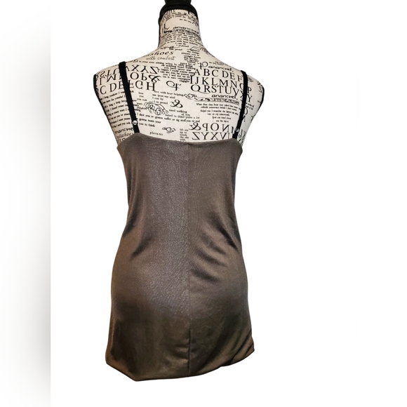 Armani Exchange Metallic Tank Top w/straps Size:M - Picture 4 of 9